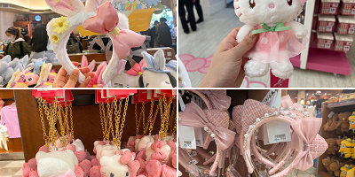 【2025】ユニバのハローキティグッズまとめ！カチューシャ、被り物など人気商品一覧