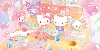 【ピューロランド】2022年春イベント「スイーツ学園」情報！制服姿のキャラクターに会える！