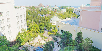 ファンタジースプリングスホテルからの景色はどんなビュー？パークは見える？