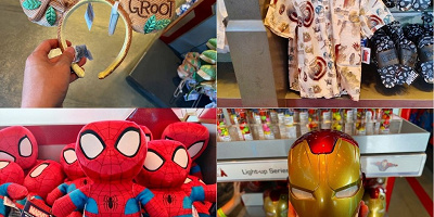 【香港ディズニー】マーベルグッズ全146種類まとめ！エリア限定のカチューシャやぬいぐるみ、お土産お菓子の値段と販売場所！