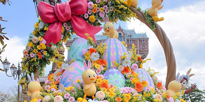 【2025】ディズニーイースターの開催はある？ない？うさたまやうさピヨには会えない！？過去イベントもご紹介！