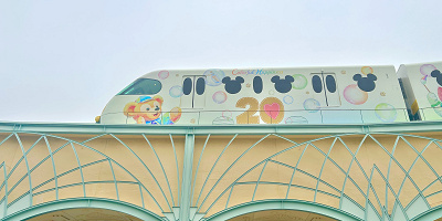 【体験レポ】カラフルハピネスライナーに乗ってみた！ダッフィー&フレンズ20周年記念のふわふわリゾートライナー