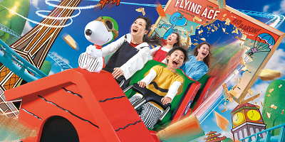 【7/18】USJに新アトラクション「スヌーピーのフライング・エース・アドベンチャー」が誕生！スヌーピースタジオの新ジェットコースター