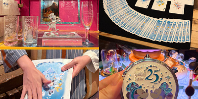 アプリ掲載なしのディズニーシー25周年グッズ一覧！ガラスグッズやマジックグッズなど隠れた名品揃い！