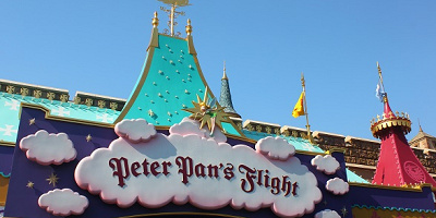 【TDL】ピーターパン空の旅を攻略！待ち時間や混雑対策まとめ！トリビアも