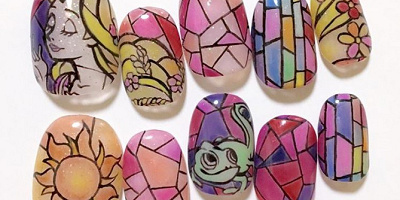 【かわいい】ラプンツェルネイルのアイデア8選！人気のディズニーネイルを一挙公開！