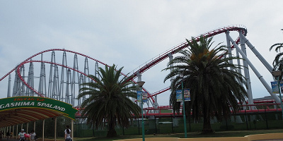 【スチールドラゴン2000】怖さ・特徴・待ち時間まとめ！ナガシマスパーランドのジェットコースター！