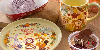 【2019秋】ダッフィースーベニアメニュー4選！「ダッフィーたちの秋のぼうけん」シリーズ！