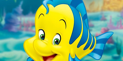 リトル・マーメイドのフランダー！魚の種類やアリエルとの関係は？