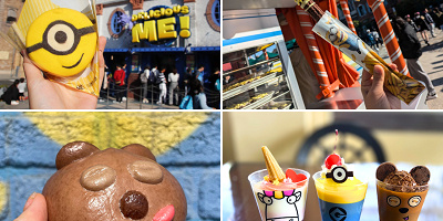 【2025】ユニバのミニオンフード全12種類！スイーツにドリンク、食事メニューも♪