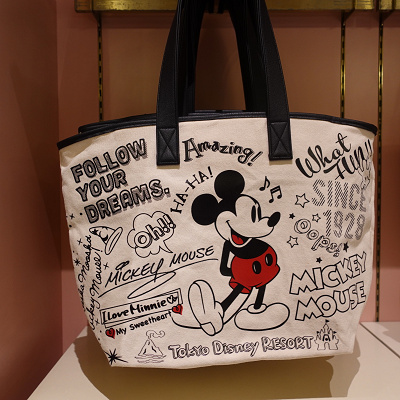 夢がかなう場所 Where Dreams Come True のトートバッグ キャステル Castel ディズニー情報
