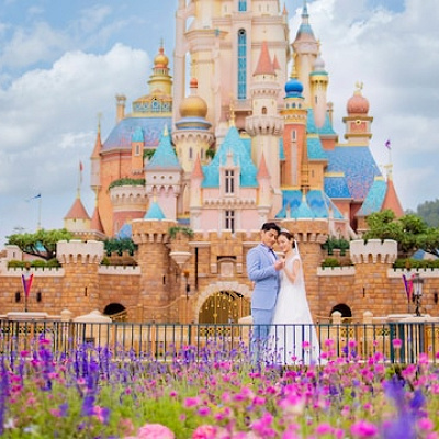 香港ディズニーの結婚式 フェアリーテイル ウェディング キャステル Castel ディズニー情報