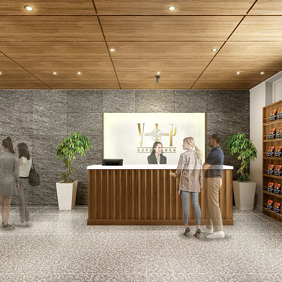 ユニバーサルVIPツアー：専用VIPラウンジ1F