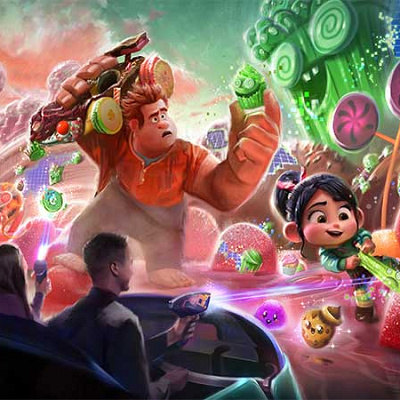 シュガーラッシュの新アトラクション