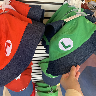 マリオとルイージのリバーシブルバケットハット