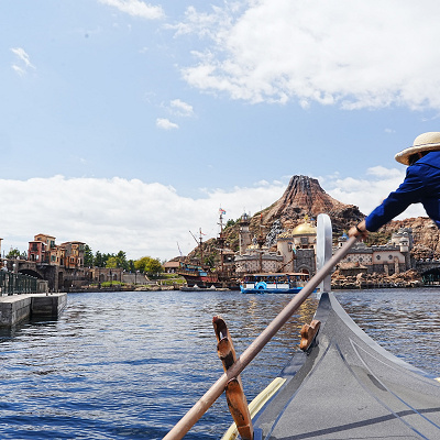 ヴェネツィアンゴンドラからの景色