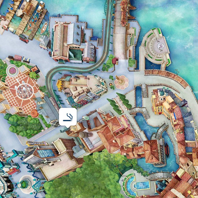 ディズニーシーの喫煙所
