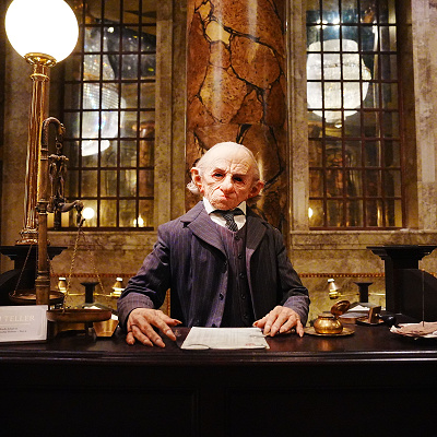 ロンドンのグリンゴッツ銀行