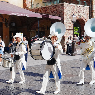 スーザフォンと打楽器