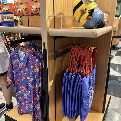 ミニオンハチャメチャミッションのグッズ