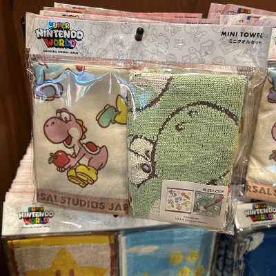ヨッシーのミニタオルセット