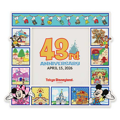フォトスタンド(ディズニーランド43周年グッズ)