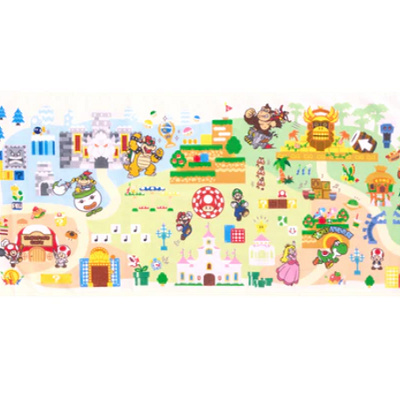 マリオエリア5周年フェイスタオル