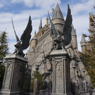 USJのハリー・ポッター・アンド・ザ・フォービドゥン・ジャーニー入口