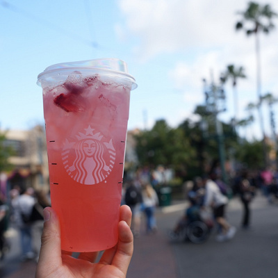 カリフォルニア・アナハイムディズニー：スタバドリンク
