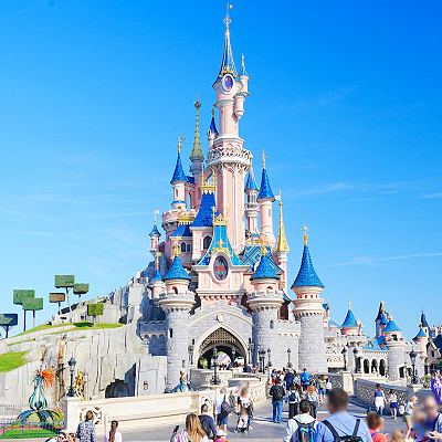 パリディズニーランドのお城