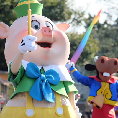 ディズニーの豚キャラクターといえば キャステル Castel ディズニー情報