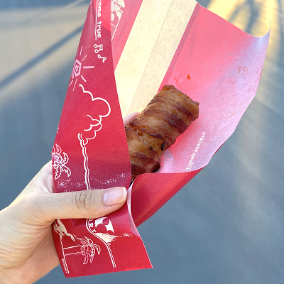 ブラックペッパーてりやきチキンロール キャステル Castel ディズニー情報