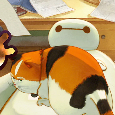 ディズニープラスで配信中の短編アニメ ベイマックス モチ キャステル Castel ディズニー情報