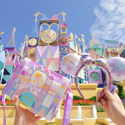 イッツアスモールワールドポップコーンバケット キャステル Castel ディズニー情報