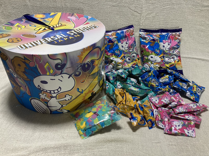 第9弾完売 ユニバのお菓子詰め合わせセット情報 いくら分入ってる 過去の販売スケジュール 開封レポ