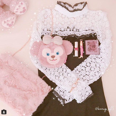 22冬 大人ディズニーコーデ19選 コート セーター ニット ファー ディズニーバウンドまとめ