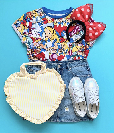 22 おすすめディズニーtシャツコーデ選