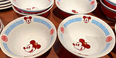 【12/15発売】新作「中華食器シリーズ」が登場!ミッキーデザインの中華皿、蒸し器、れんげなど!