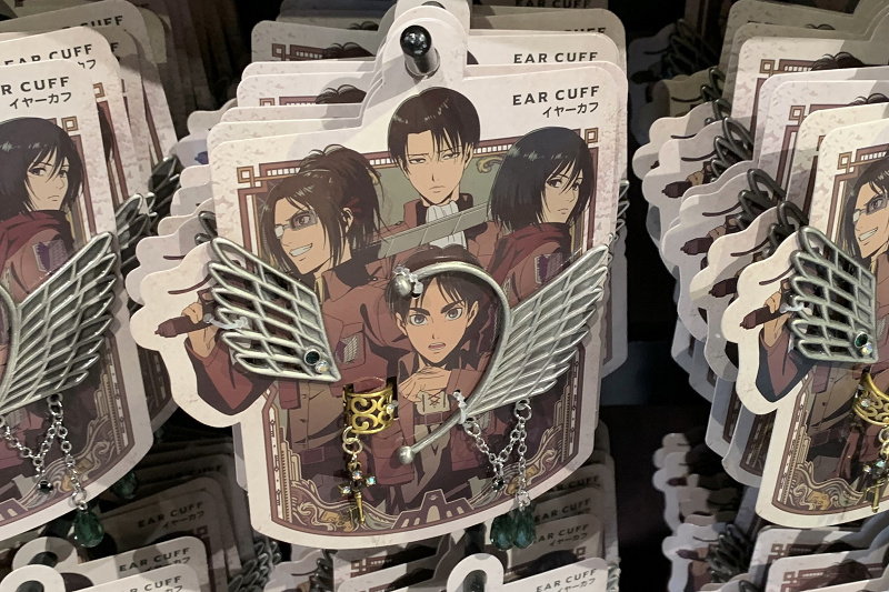 イヤーカフセット 3個 Usj 進撃の巨人 キャステル Castel ディズニー情報