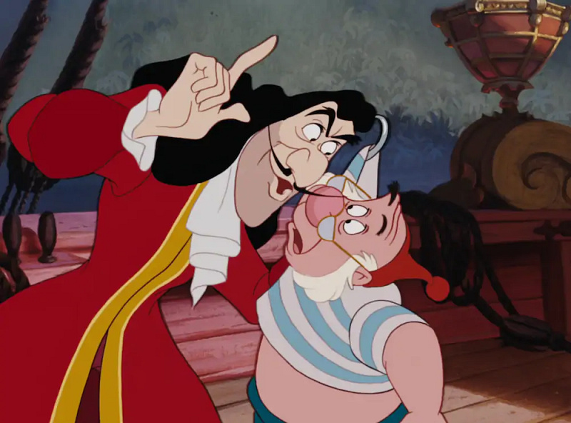 フック船長とミスタースミー キャステル Castel ディズニー情報