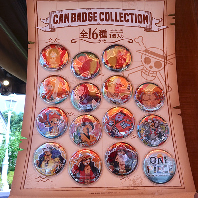 Usj ワンピースコラボグッズ 缶バッジ ランダムで1種類 キャステル Castel ディズニー情報 Usj ワンピースコラボグッズ 缶バッジ ランダムで1種類 キャステル Castel ディズニー情報