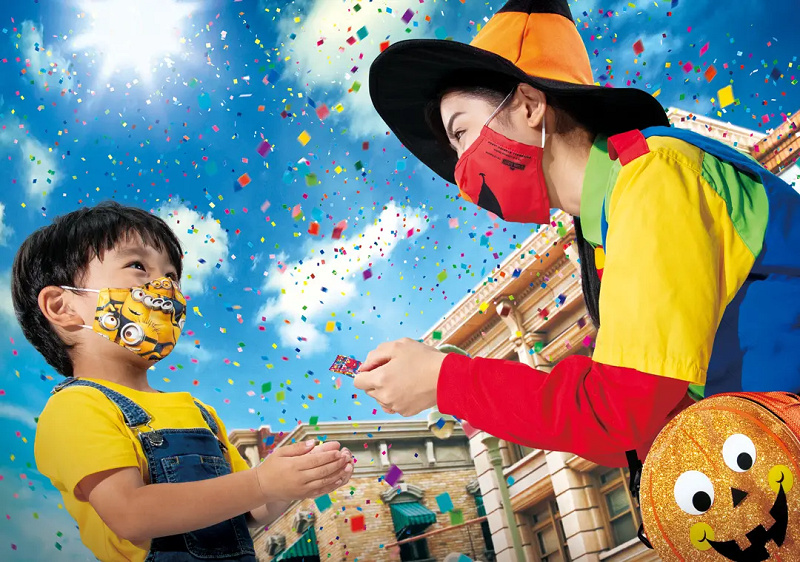 パーク中で トリック オア トリート キャステル Castel ディズニー情報