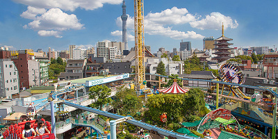 花やしきのジェットコースターを解説!走りながら民家に突入!?怖さポイントや利用制限も