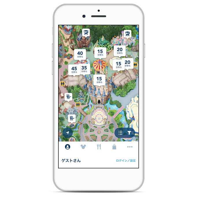 最新 東京ディズニーリゾート アプリ が7 5 木 リリース 公式アプリで待ち時間確認 チケット購入 グッズ購入可能