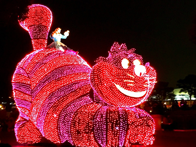 エレクトリカルパレード 登場フロート キャラクターの順番まとめ