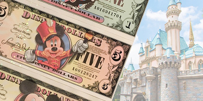日本にはない「ディズニーダラー」とは?種類やデザインを大公開!