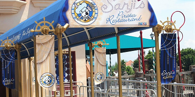 【USJ】ワンピースのレストラン2店舗を紹介!サンジの海賊レストラン&麦わらの一味の宴レストラン