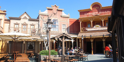 【ウエスタンランド】BGMの音楽・アトラクション・レストラン&ショップ!シューティングギャラリーで景品ゲット!