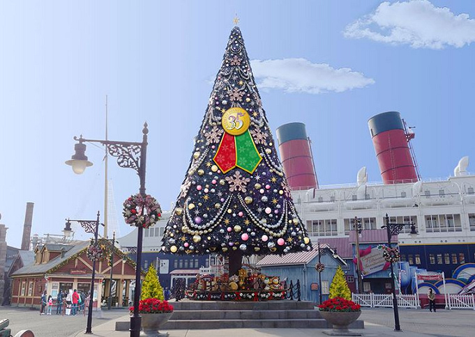 ディズニーのクリスマスツリー ランド シー ホテルのツリーの場所 見どころまとめ グッズ情報も