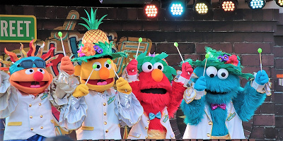 【USJ】セサミストリート・リズム・アライブ攻略法!エルモたちの生演奏・キャスト・使用曲も